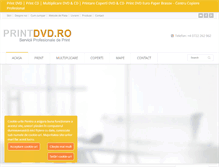 Tablet Screenshot of printdvd.ro